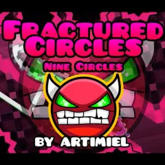 Geometry Dash Fractured Circles